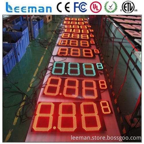 ip43 led clock temperature message display digital wall clock led display led digital signboard board